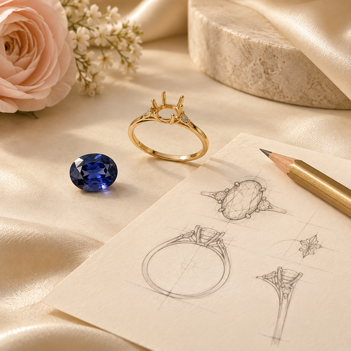 Velnorae Custom Jewelry Consultation — CAD $250 deposit