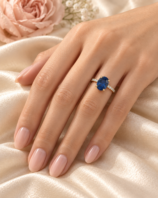 Promise Sapphire Ring
