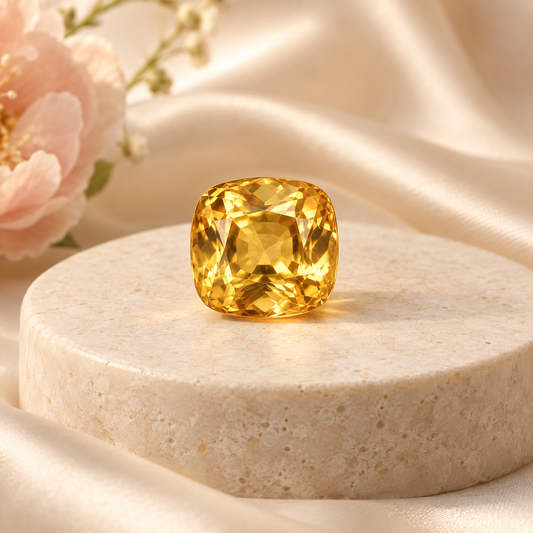 Natural Yellow Sapphire - 1.05 ct