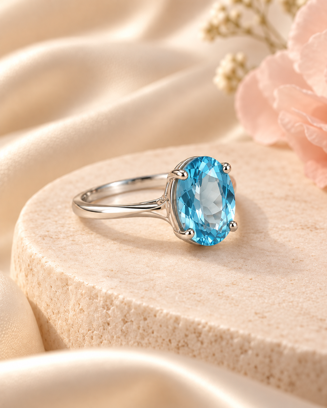Adore Blue Topaz Ring