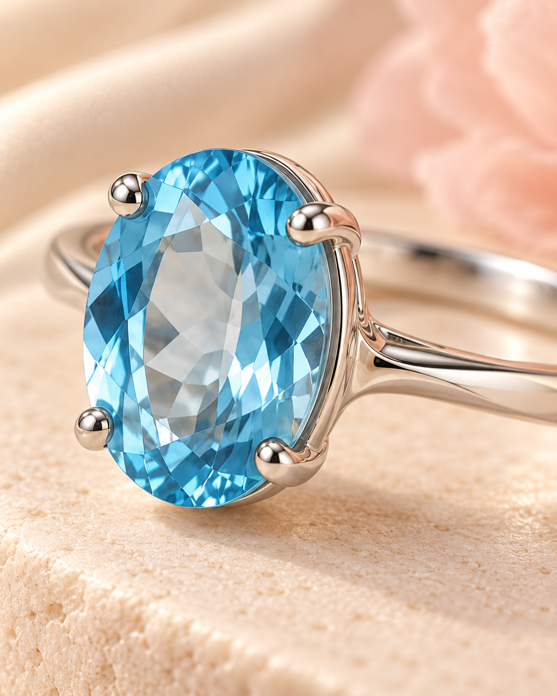 Adore Blue Topaz Ring
