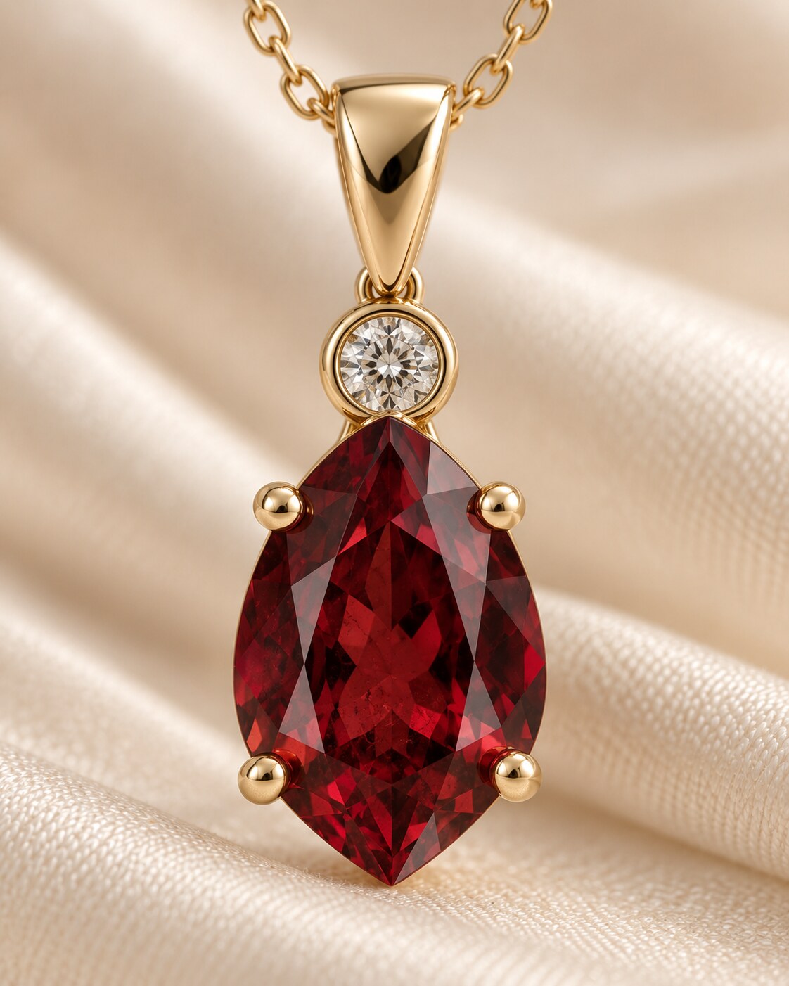 Devotion Garnet Necklace