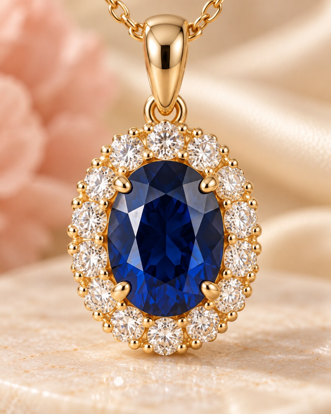 Evermore Sapphire Pendant