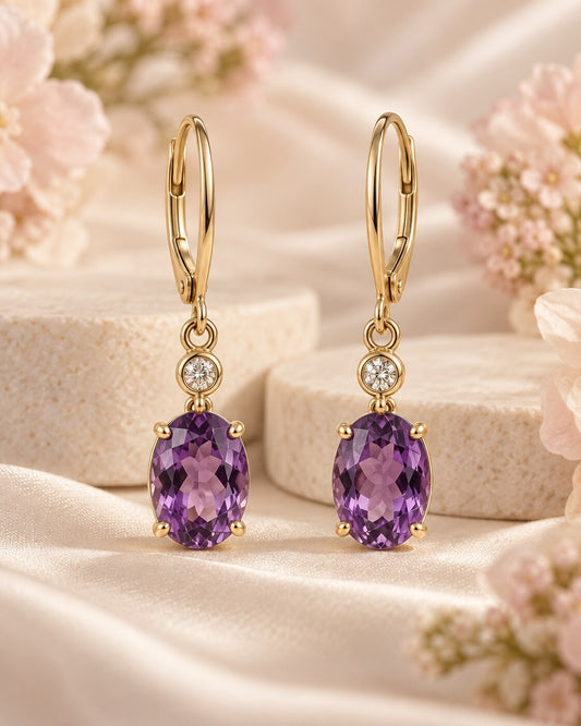 Kindred Amethyst Earrings