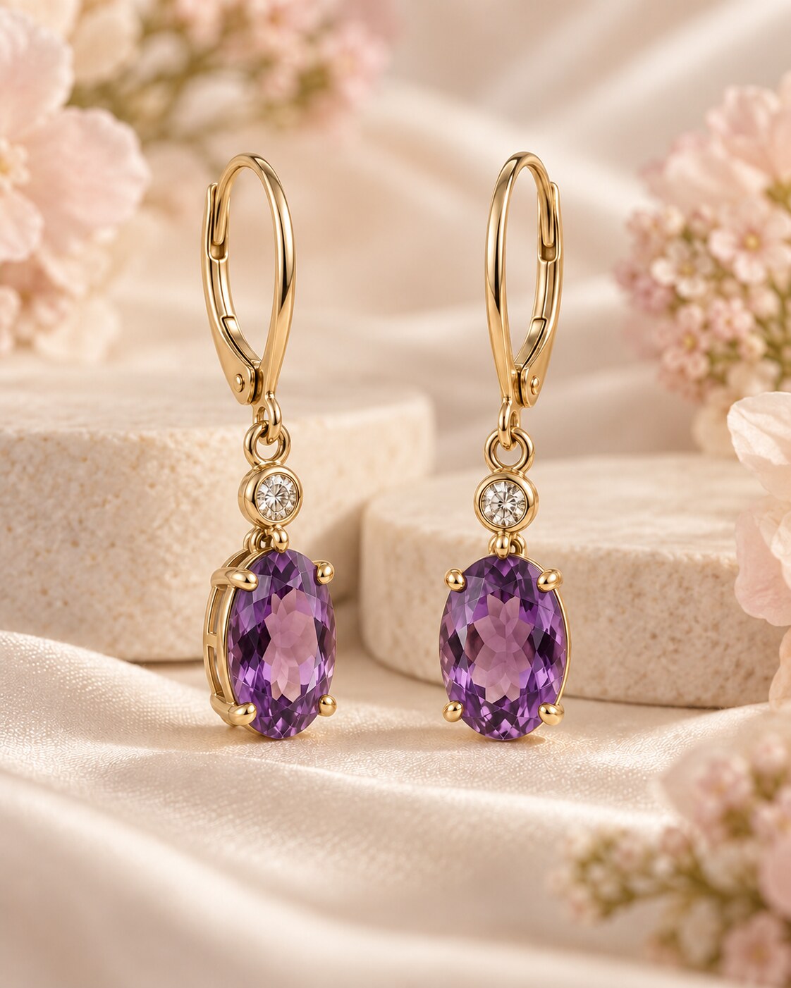 Kindred Amethyst Earrings