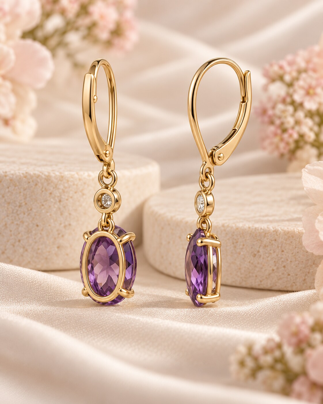 Kindred Amethyst Earrings
