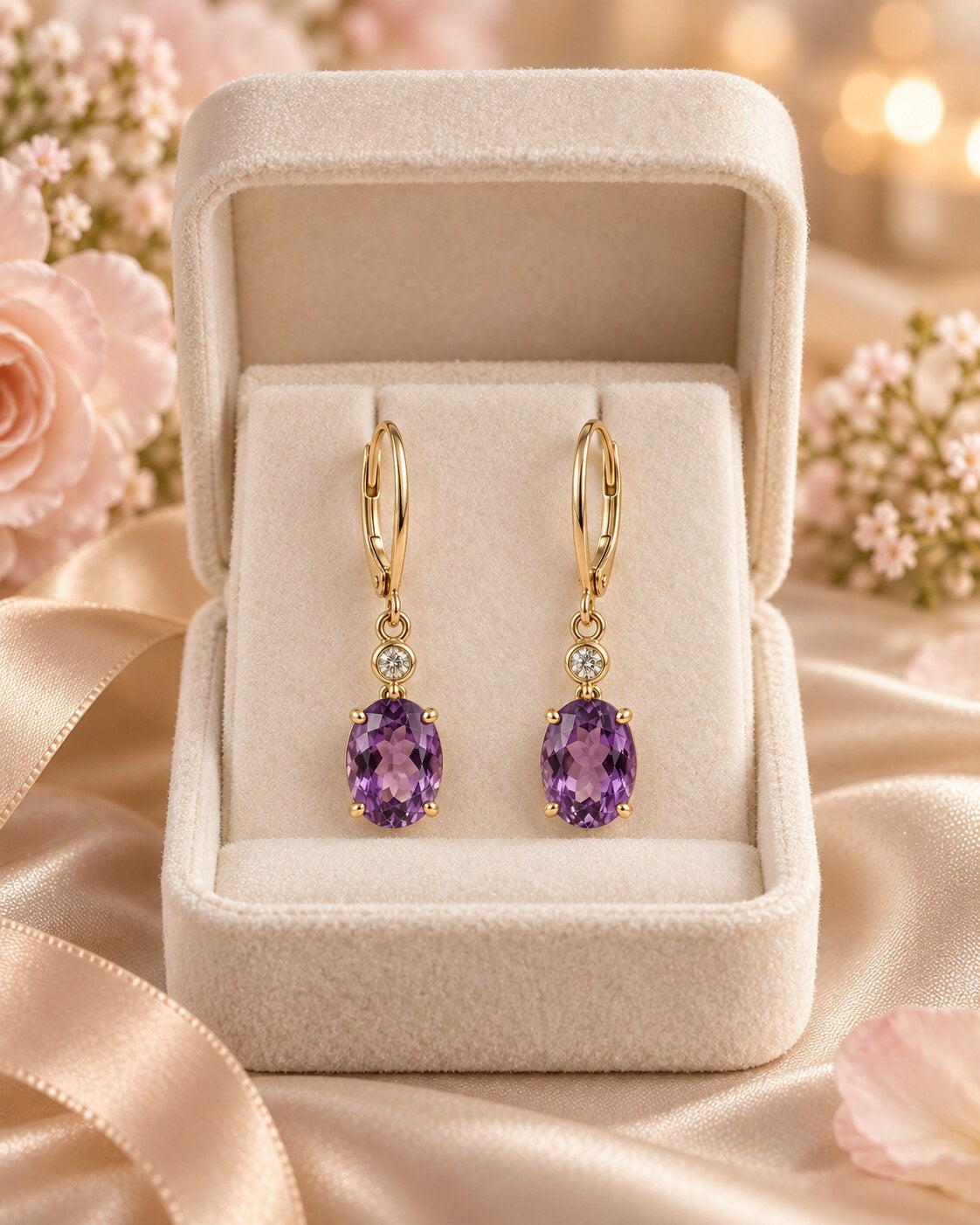 Kindred Amethyst Earrings